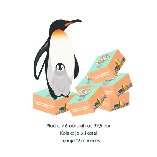 MESEČNI paket Pingvinček